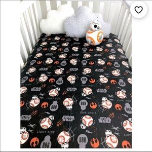 ❌ Sold ❌ Star Wars Fitted Crib Sheet